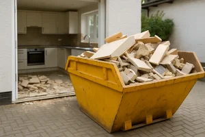 What skip size do I need for a kitchen reno?