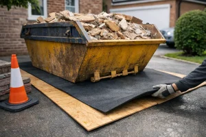 How to Protect Your Driveway From a Skip