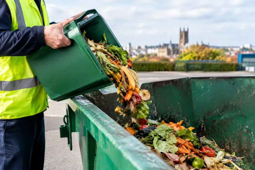 Can Food Waste Go in Skips? Wolverhampton Rules